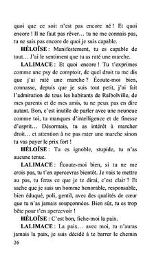 Ainsi parlait Lalimace