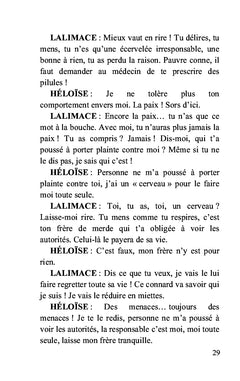 Ainsi parlait Lalimace