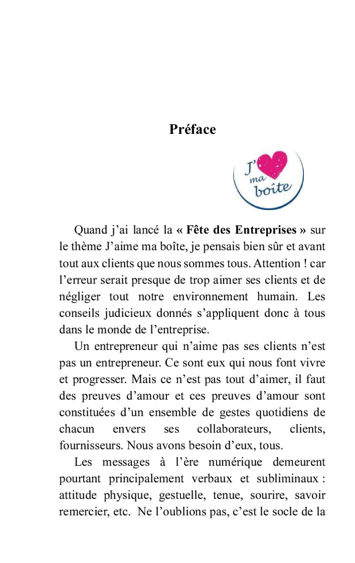 Entrepreneurs, aimez vos clients !
