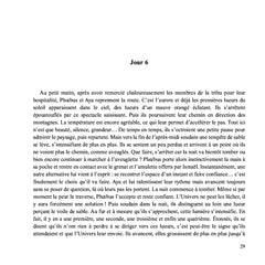 Le voyage de Phoebus, le foetus