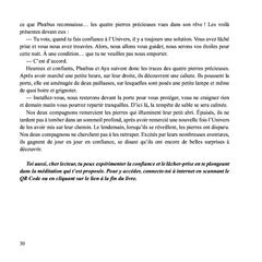 Le voyage de Phoebus, le foetus
