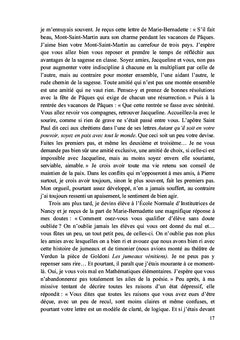 Science et sentiment