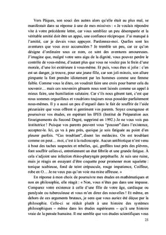 Science et sentiment