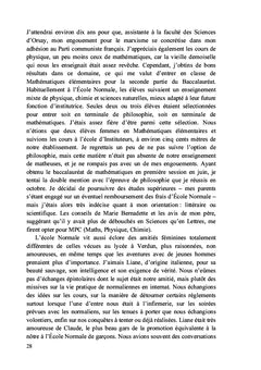 Science et sentiment