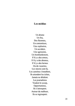 Le XXIème siècle en poésie