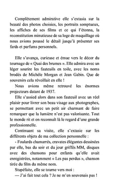 Michèle Morgan et moi