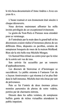 Michèle Morgan et moi