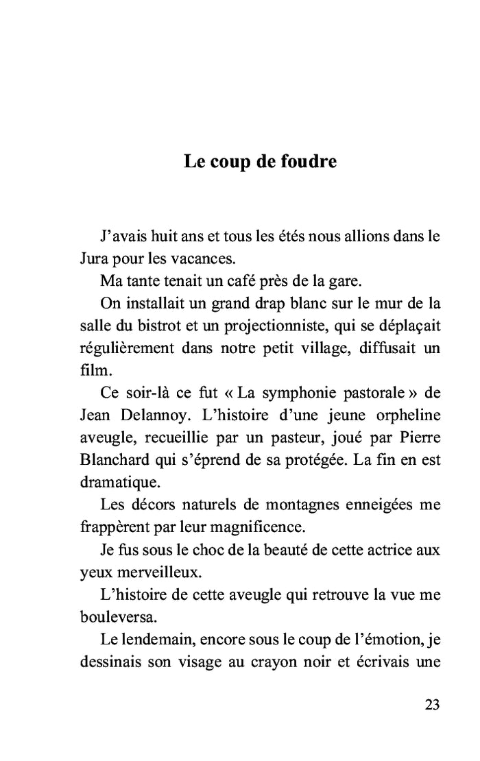 Michèle Morgan et moi