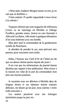 Michèle Morgan et moi