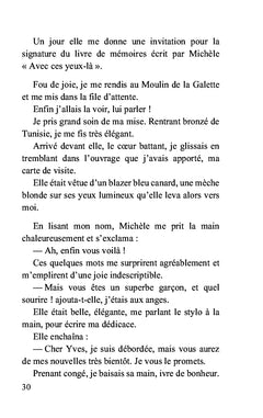 Michèle Morgan et moi