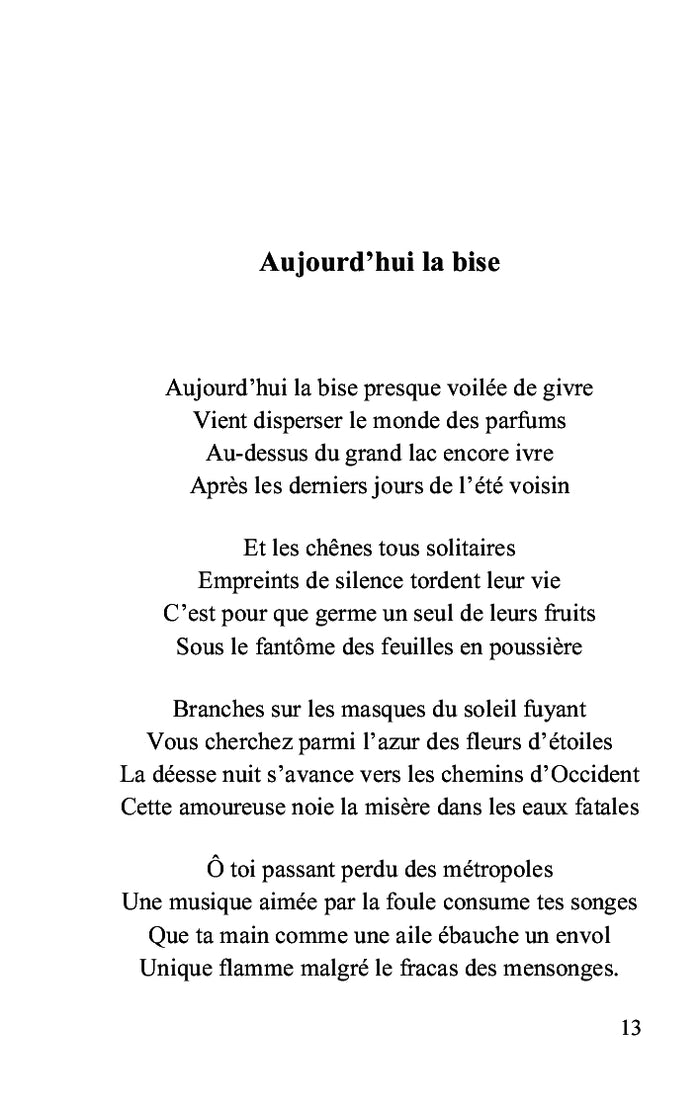 Nouveaux soleils transpercés