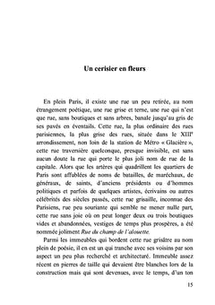 Un cerisier en fleurs