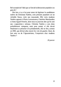 Tome II Janvier-avril 2021 : la démocratie confisquée