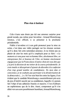 Tome II Janvier-avril 2021 : la démocratie confisquée