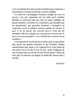 Tome II Janvier-avril 2021 : la démocratie confisquée