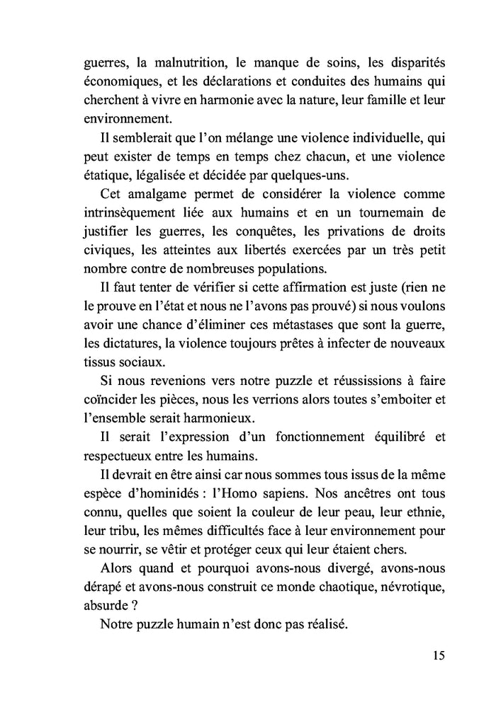 Pour en finir avec les Poutine et les guerres