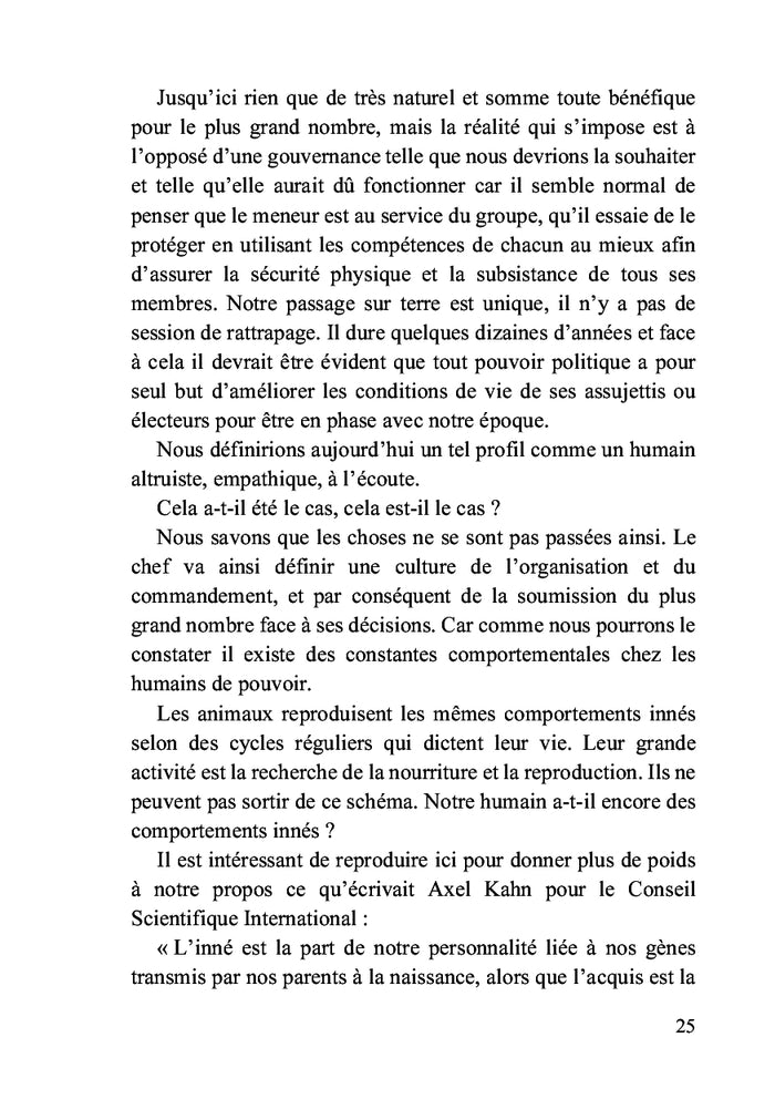 Pour en finir avec les Poutine et les guerres