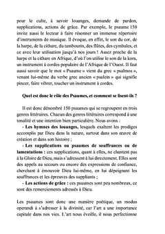 Les véritables secrets des psaumes