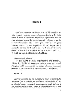 Les véritables secrets des psaumes