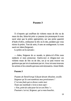 Les véritables secrets des psaumes