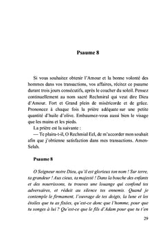 Les véritables secrets des psaumes