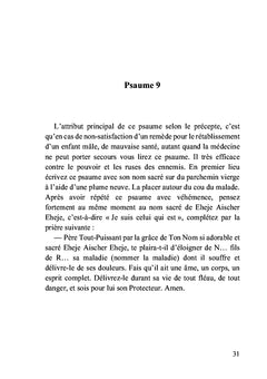 Les véritables secrets des psaumes