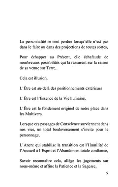 Toute traversée consciente rencontre sa lumière