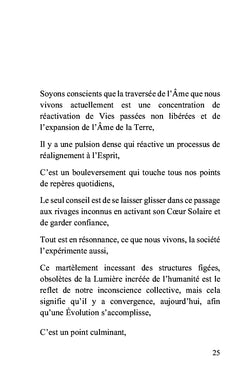 Toute traversée consciente rencontre sa lumière