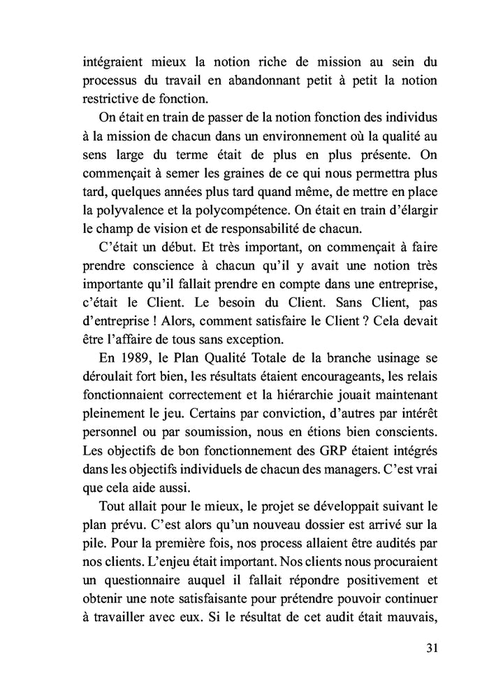 Pour que la vie soit belle