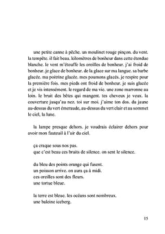 Blanc et beige Vert et bleu Un désert