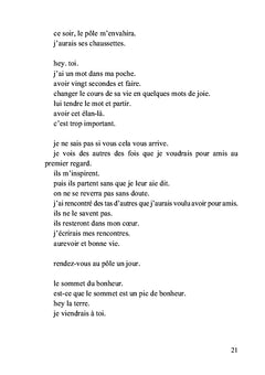 Blanc et beige Vert et bleu Un désert
