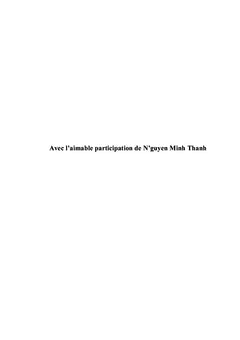 La rivière des parfums