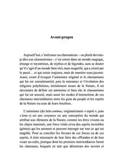 Le chamanisme