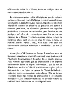Le chamanisme