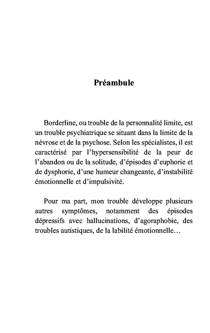 Les états d'âme d'une borderline