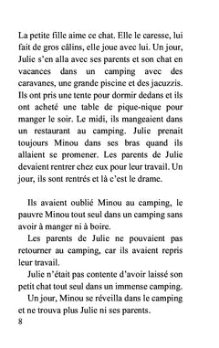 Julie et la petite aventure du chat