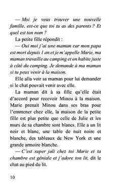 Julie et la petite aventure du chat