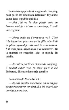 Julie et la petite aventure du chat