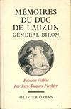 Mémoires du duc de Lauzun, général Biron