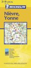Carte routière : Nièvre - Yonne, N° 11319