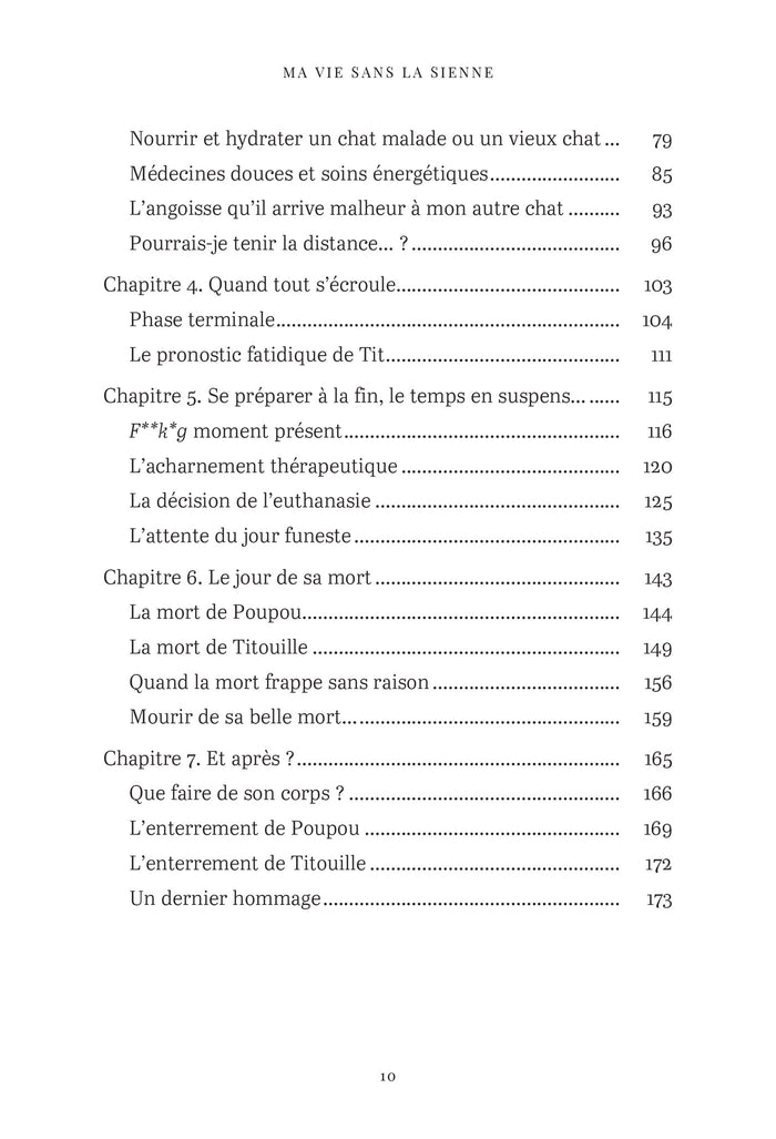 Ma vie sans la sienne