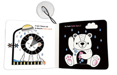 Mon premier livre de bain magique - En noir et blanc !
