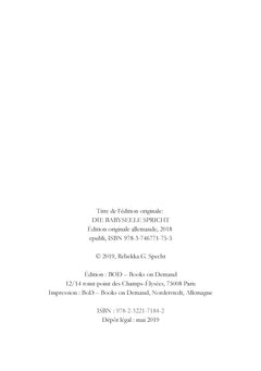 Dialoguer avec l'âme du bébé