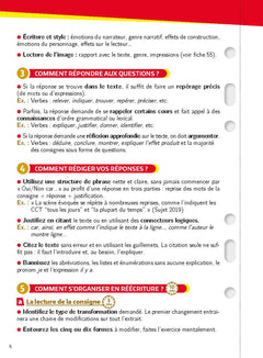 Mon année brevet les fiches français 3e