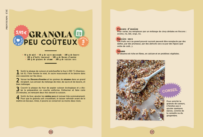 Cuisine du quotidien pour étudiantes et étudiants