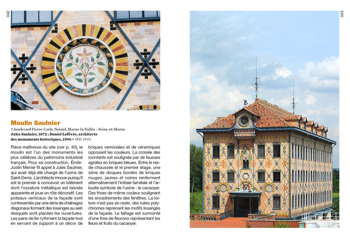 architectures industrielles, Paris et environs - 100 bâtiments remarquables