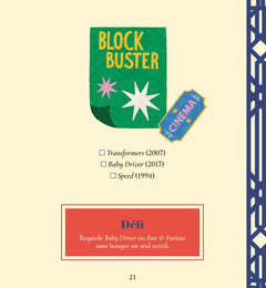 Bucket List - 500 films & séries incontournables de la Pop culture