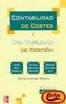 Contabilidad de costes y contabilidad de gestion