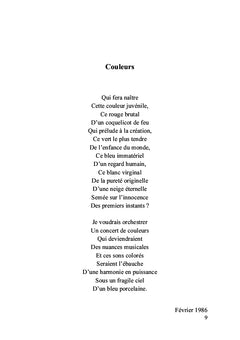 Le nouveau recueil de mes souvenirs