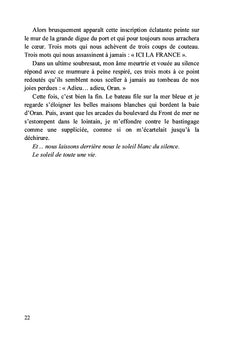 Le soleil blanc du silence